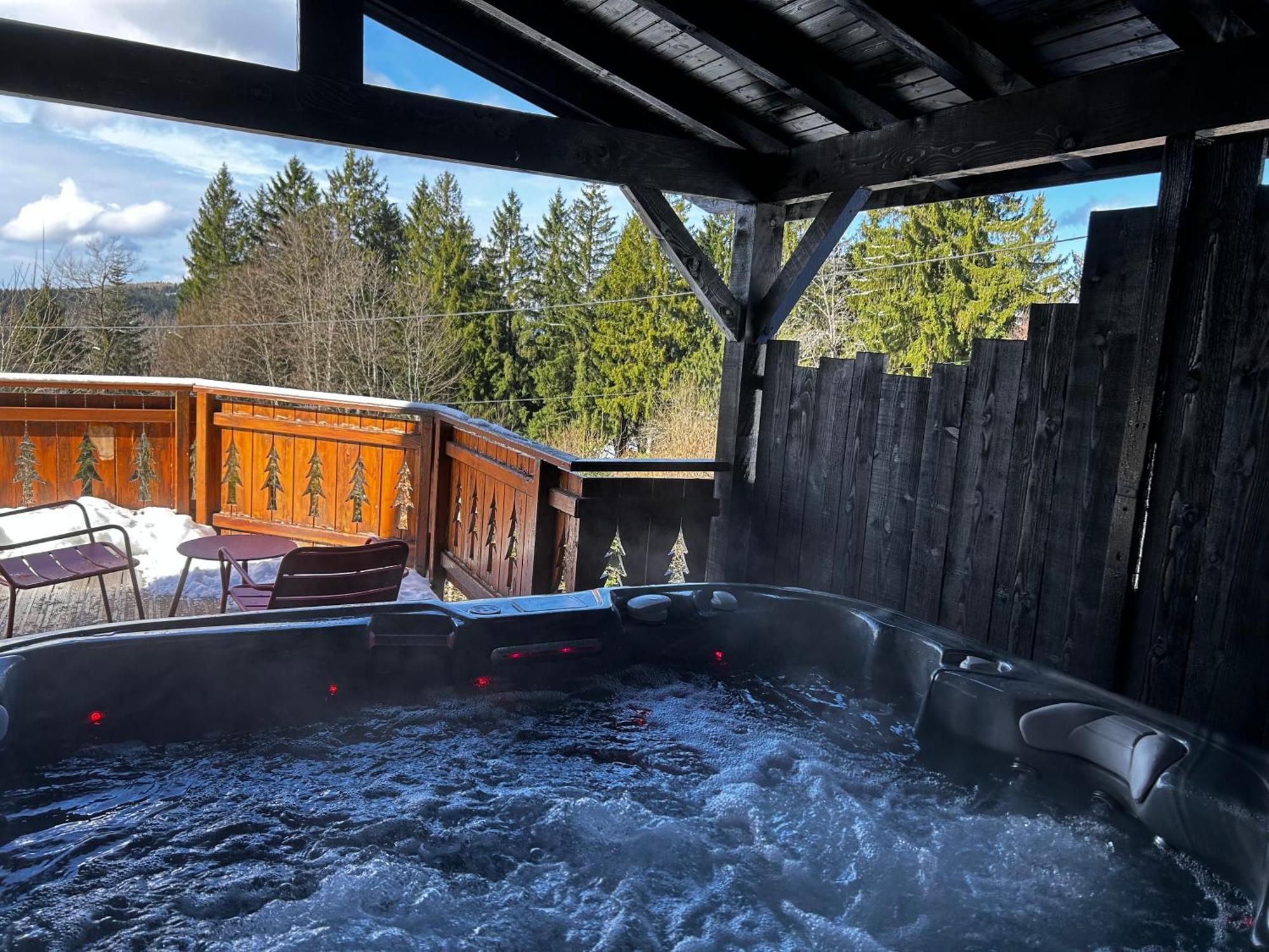 Chalet Avec Jacuzzi Prive, Vue Sur Les Vosges Belfahy Экстерьер фото